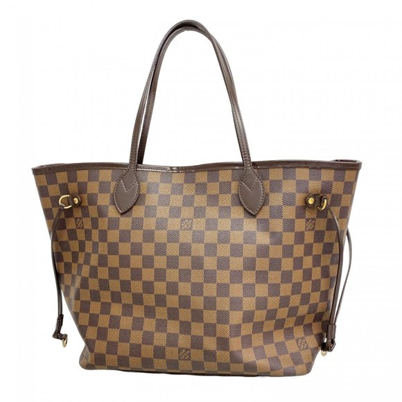 Louis Vuitton Damier Neverfull MM Tote Bag N51105 Ebene Women's - Picture 1 of 11